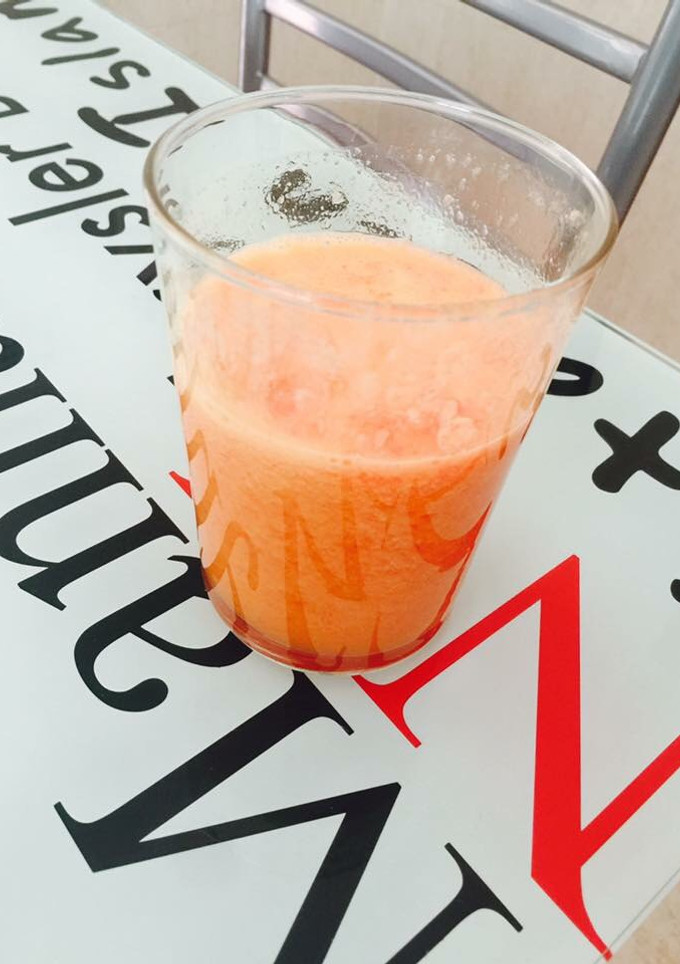 Una foto de Batido de frutas