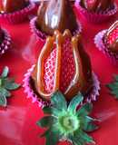 Día de San Valentín Frutillas Caramelizadas