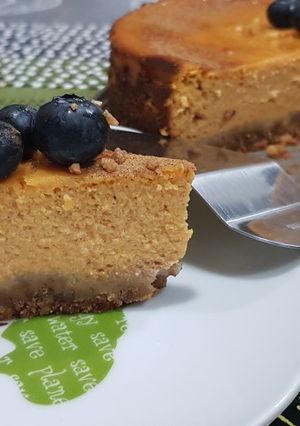 Una foto de Tarta de queso y zanahoria🥕🥕
