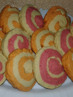 A picture of Pinwheel cookies.