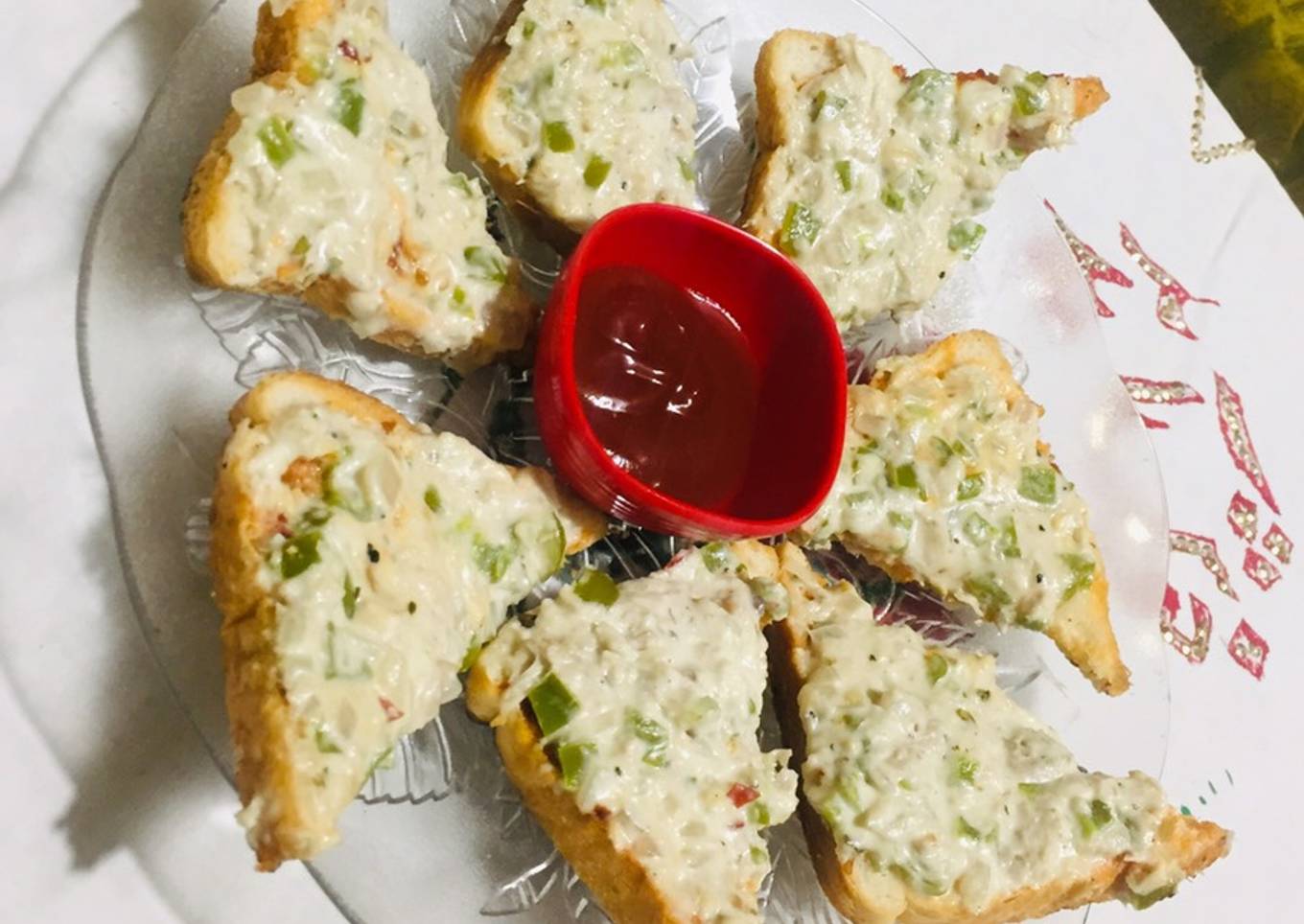 Mayo chilli toast