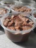 Puding roti coklat versi instan