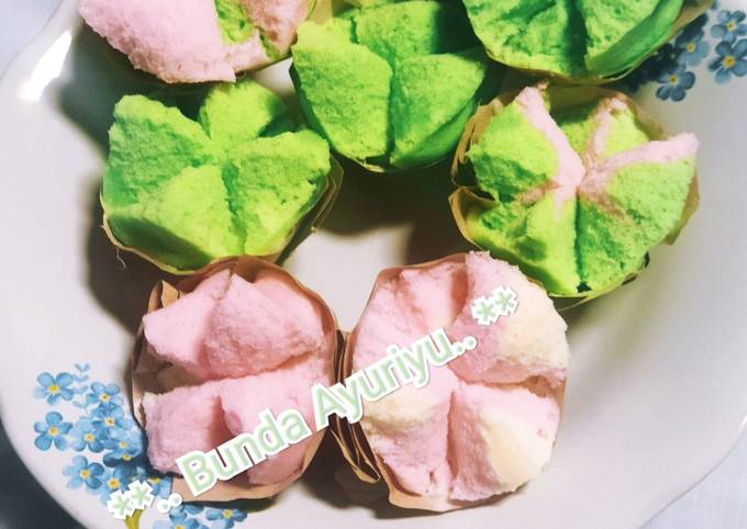 Cara Memasak Bolu kukus mekar tanpa soda Enak Dan Mudah