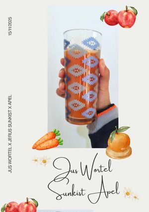Foto resep Jus sehat wortel sunkist apel