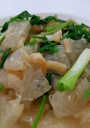 รูปของ หนังหมูผัดกังป๋วย