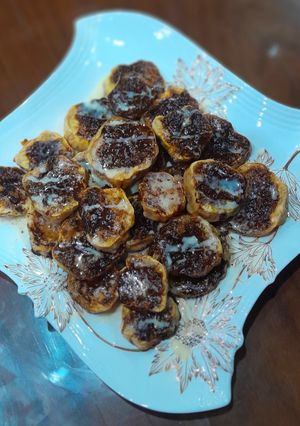 صورة لوصفة بطاطا مشوية بالسينابون