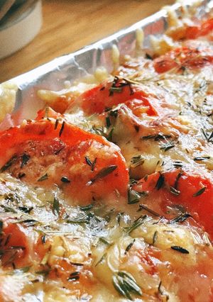 Hình của món Gratin Cà Chua Thịt Băm.