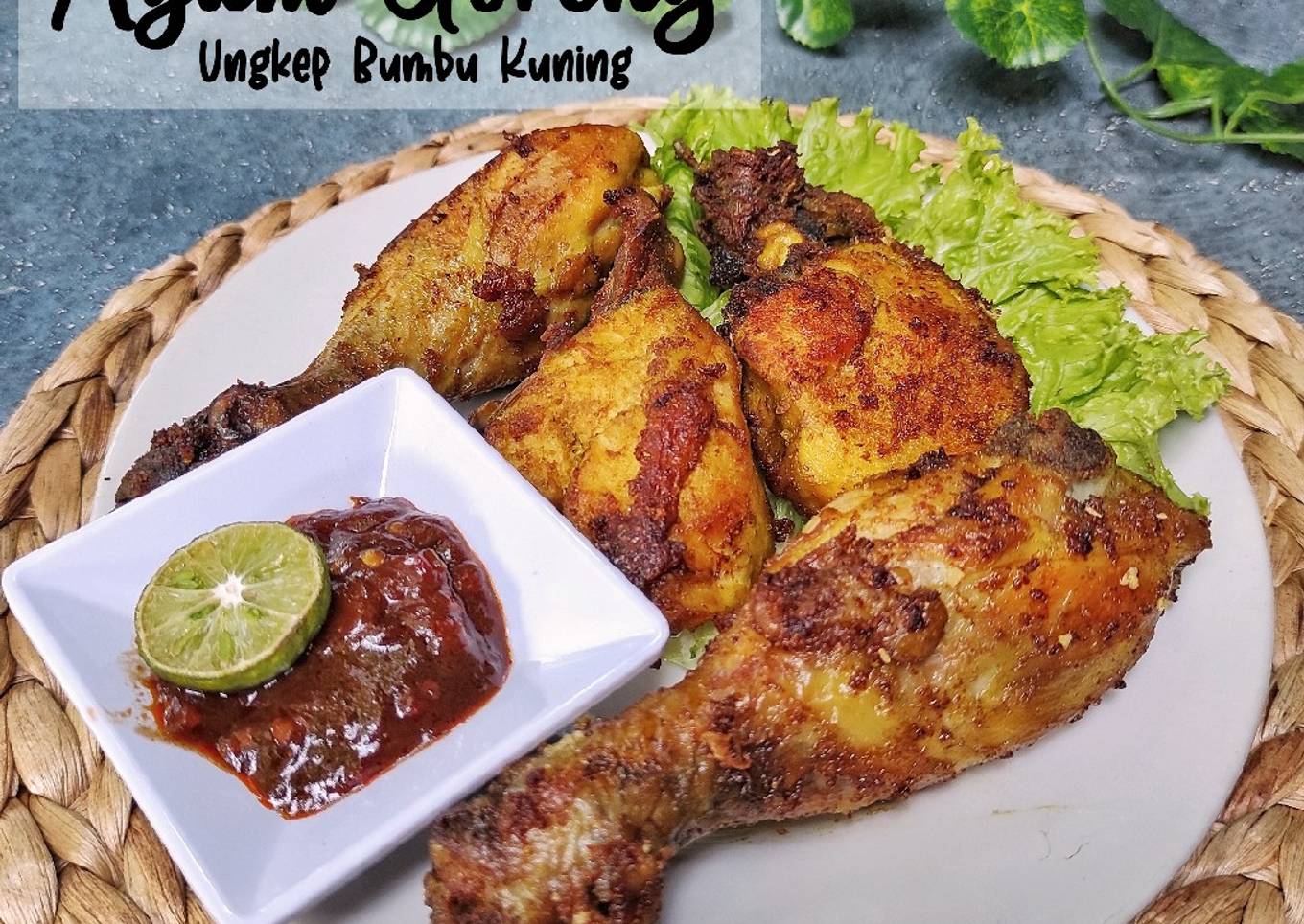 Ayam Goreng Ungkep Bumbu Kuning