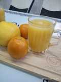 Jus d' orange 🍊 et pamplemousse