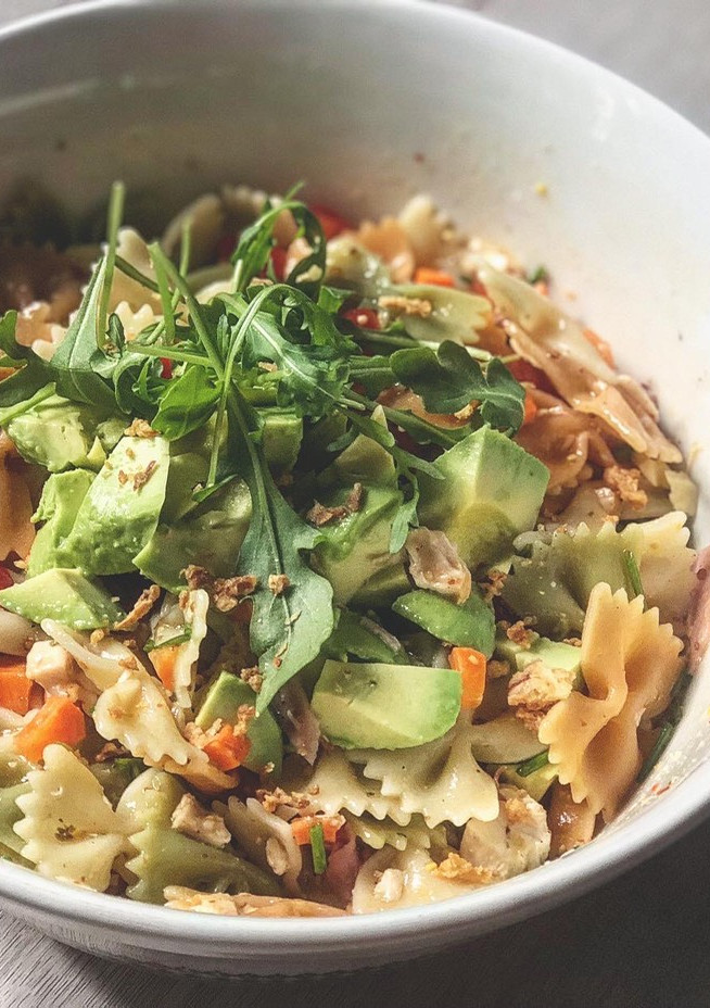 Una foto de 🌿Ensalada de pasta 🌿