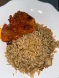 Nasi sultana berempah ft ayam ros merah