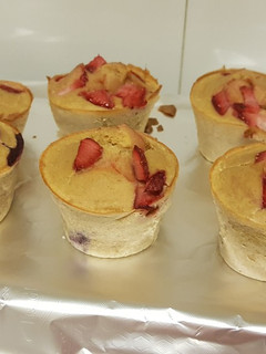 Una foto de Muffins de frutos rojos
