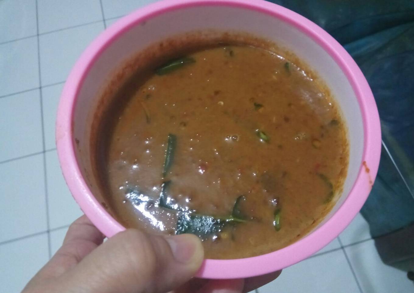 Sambal Kacang Untuk Cilok, Siomay,Batagor