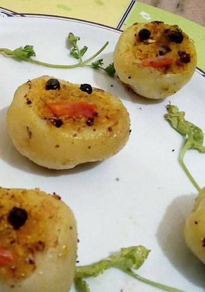 A picture of Smile potatoes.