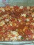Ceviche de camarón estilo guerrero 