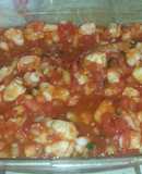 Ceviche de camarón estilo guerrero 