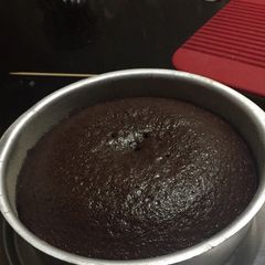 Basic Chocolate Cake A picture of Basic Chocolate Cake.