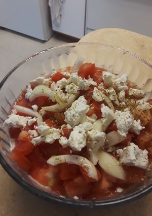 Φωτογραφία της συνταγής Αλμυρό Cheesecake Ντάκος