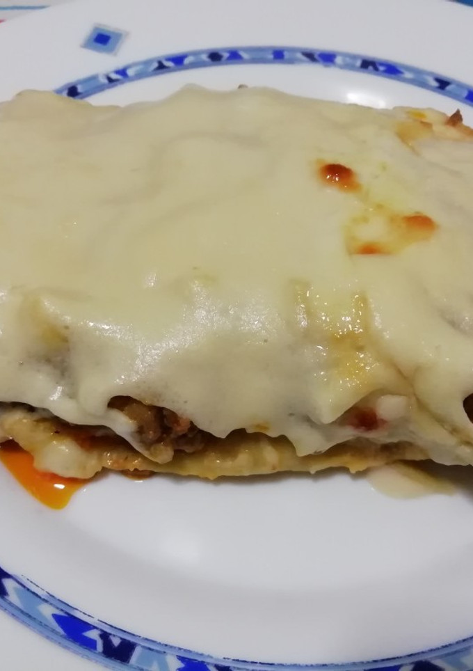 Una foto de Lasaña de carne