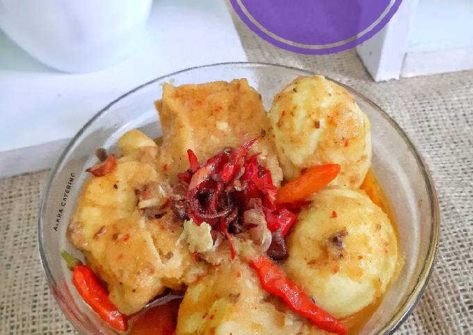 Ayam Telur Bumbu Adun (Madura)