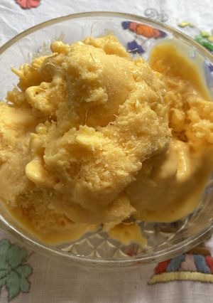 Una foto de Helado de mango