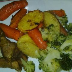 A picture of Roasted alles.