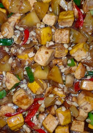 Foto resep Tahu Nanas Saus Lada Hitam