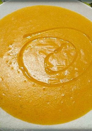 Una foto de Crema de zanahorias