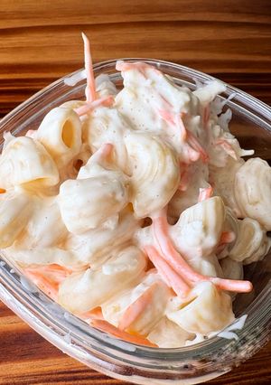 A picture of Hawaiian Macaroni Salad 🌺.