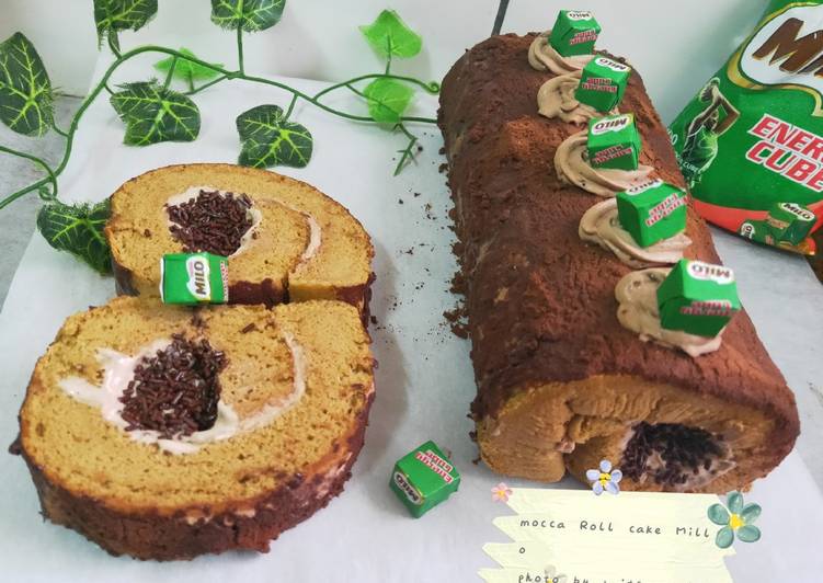 Mocca Roll cake tanpa emulsifier dijamin lembut resep ce tintinrayner