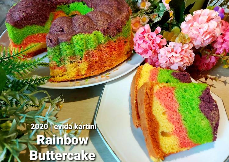 Rainbow Buttercake