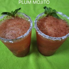 A picture of Seasonal Fresh Plum Mojito.