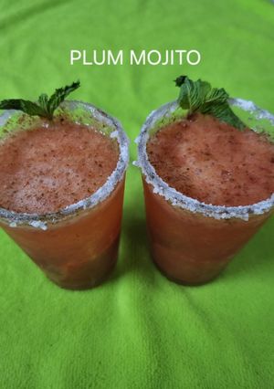 A picture of Seasonal Fresh Plum Mojito.