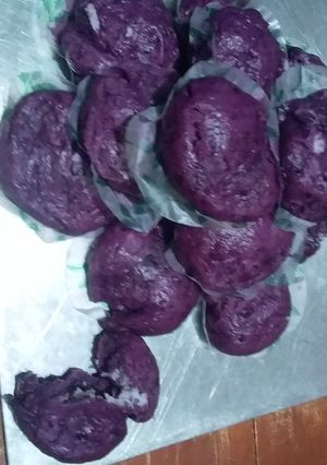 Foto resep Bakpao ubi ungu simpel
