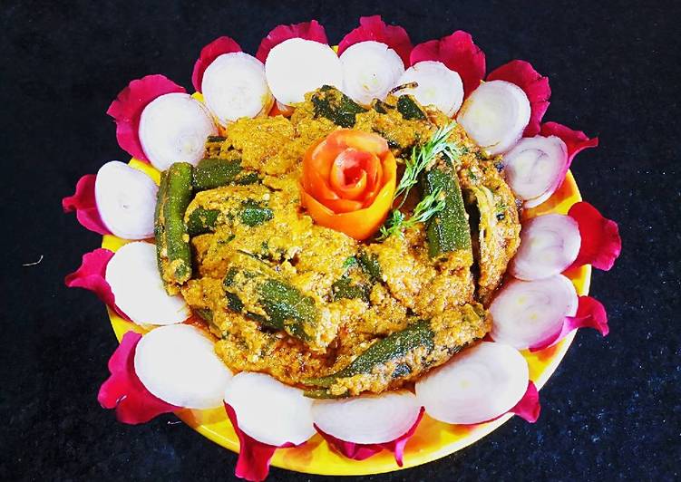 Simple Way to Prepare Any-night-of-the-week Bhindi masala recipe(okra masala)