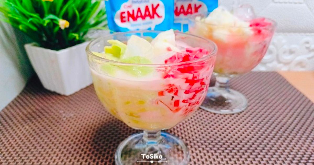 272. Es Campur Susu Kental Manis Cap Enak || Rasa Khasnya Bikin Nagih!