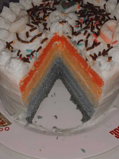 Foto resep Rainbow cake lembut