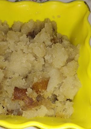 A picture of Suji ka halwa.