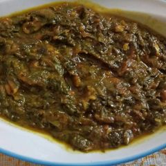 Palak saag A picture of Palak saag.