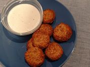 Una foto de garbanzos falafel horno