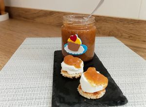 Una foto de Mermelada de brevas con azúcar caña