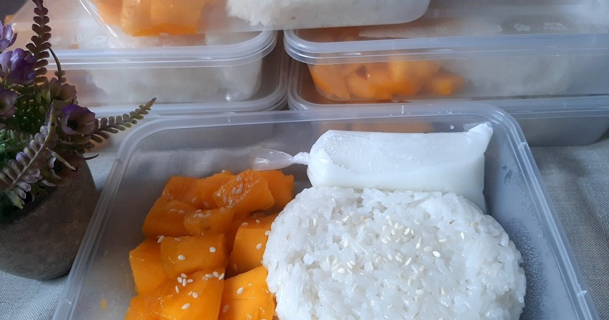 Rice Ryu Resep Mango Sticky Rice oleh Ummu Ryu_Ra - Cookpad