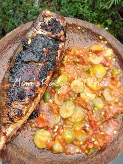Foto resep Ikan bakar Sambel terasi belimbing wuluh