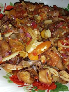 Foto resep Cumi asin kecombrang