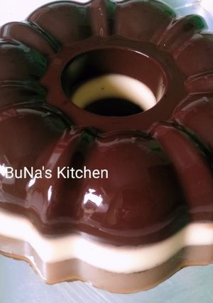 Foto resep Puding Coklat Oreo kopi