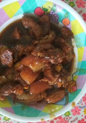 Foto resep Babi kecap