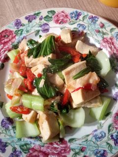 Foto resep Oseng tahu papcoy