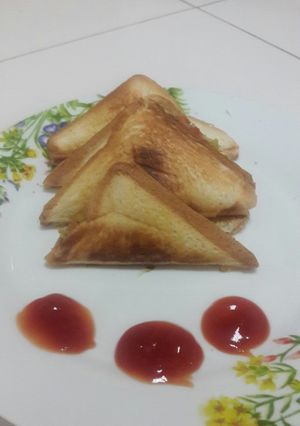 A picture of Veg sandwich.