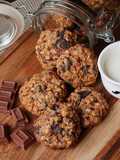 Oatmeal Choco Cookies