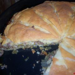 A picture of Macedonian leek and minced pie 2.